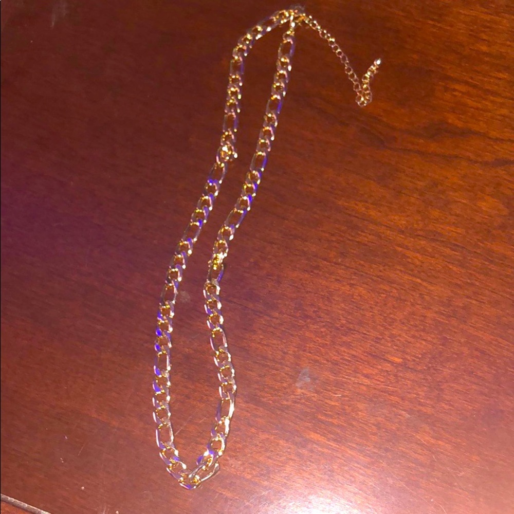 Gold tone necklace